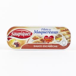 Filets de Maqueraux sauce Escabche ( Saupiquet )