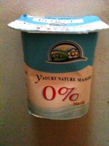 Yaourt nature 0% (netto)