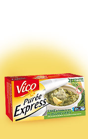 Pure express vico cras de pommes de terre et lgumes verts (200g)