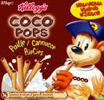 Coco pops paille kelloggs