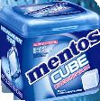 Chewing gum mentos cube