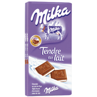 Milka chocolat tendre lait