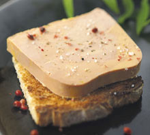 Calories foie gras