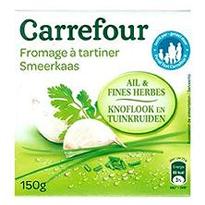 Fromage  Tartiner Carrefour Ail & Fines herbes