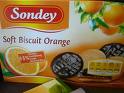 Biscuit orange sondey