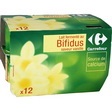 Bifidus (carrefour) saveur vanille