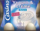 Casino yaourt & crme, nature