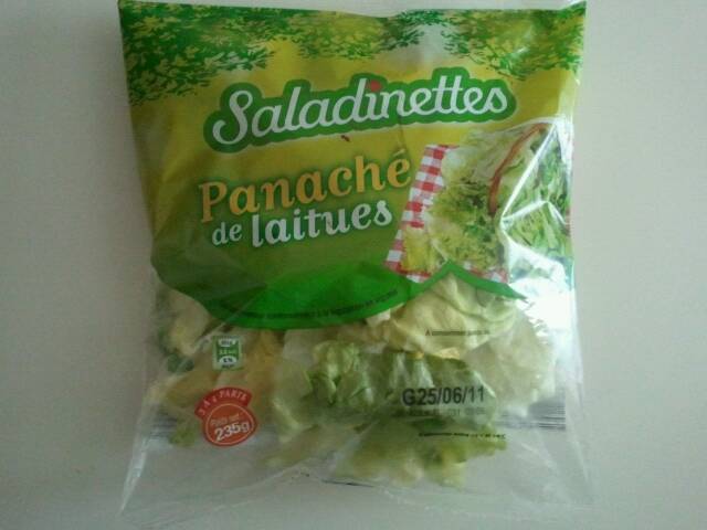 Saladinettes panach de laitue