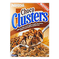 Nestl clusters chocolat