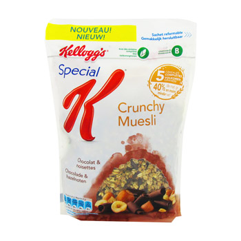 Special K crunchy muesli choco noisette