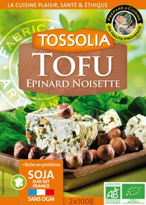 Tofu Epinards Noisettes (Tossolia)