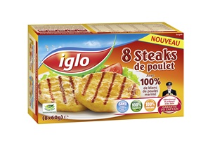 Steaks de Poulet ( Iglo )
