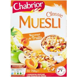Muesli Classic Chabrior avec morceaux de fruits