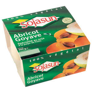 Sojasun pulpe de fruit abricot goyave