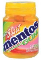 Chewing gum mentos juice blast