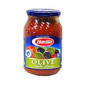 Sauce barilla  la tomate et aux olives