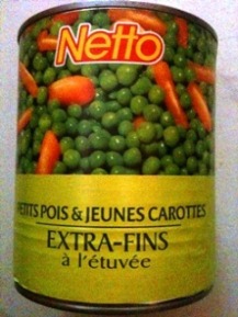 Petits pois & jeunes carottes extra-fins (netto)