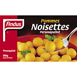 Pommes noisettes findus