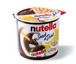 Nutella snack and drink (nutella, biscuits et thé glacé) : par portion
