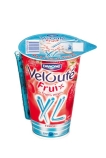 Yaourt danone :  velout fruix xl fraise 180 g