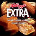 Barre de cereale - kelloggs extra amandes caramel