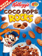 Crales kelloggs -  coco pops rocks