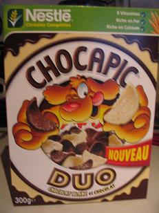 Crales chocapic duo (aux chocolats blanc et noir)