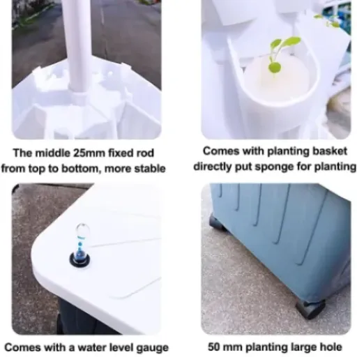 Test Tour Hydroponique 12 Layers CaMbos : un potager vertical sympa mais pas plug & play