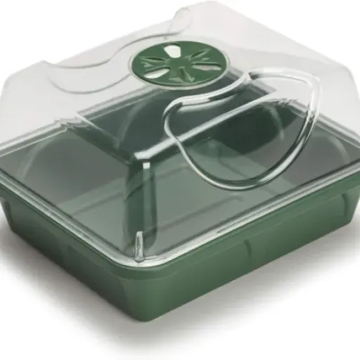 Test EarlyGrow propagateur chauffant 3 baies : le petit bac qui booste la germination sur rebord de fenêtre