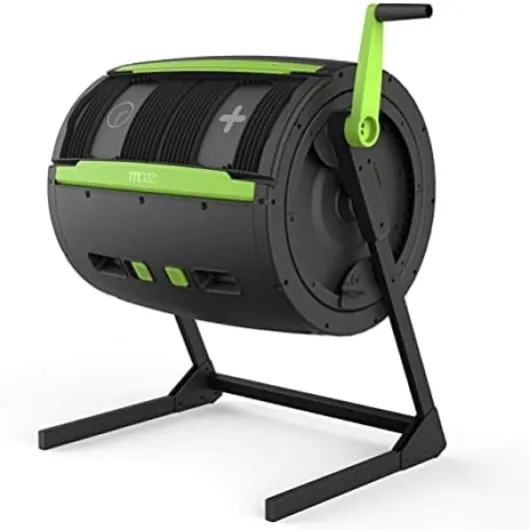 Composteur Rotatif à Double Cellules Grande capacité 245 litres ● Simplifie & Accélère Le compostage ● Anti-rongeurs
