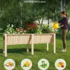 Test Garvee Carré à Plantes en Bois : un grand bac surélevé qui fait le job pour le potager maison