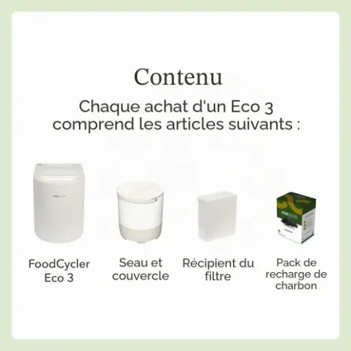 Test FoodCycler Eco 3 : le composteur de comptoir qui simplifie (vraiment) les déchets de cuisine