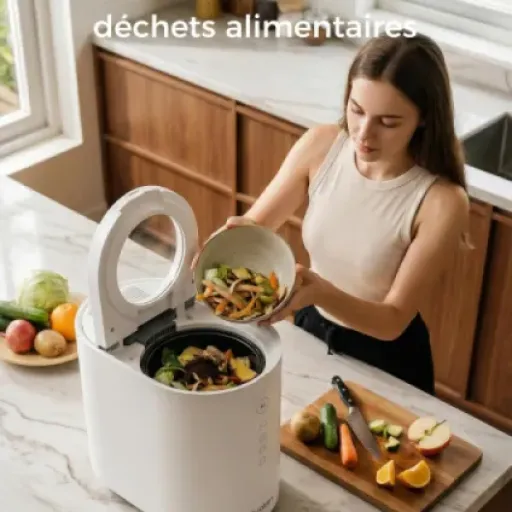 Test OK-255 Composteur Électrique 5,5L : le broyeur de déchets qui simplifie (un peu) le tri à la maison