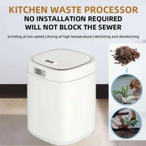Test Composteur électrique DPDZSW 2,5 L : le broyeur de restes qui fait (presque) le ménage à ta place