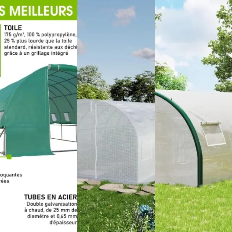Top 5 : meilleurs serres tunnel (août 2026)