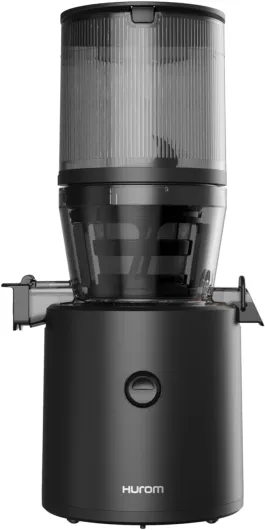 Extracteur de jus -Extracteur à Jus de Fruits et Legumes - H320N - Presse à Froid - Moteur silencieux - Facile à nettoyer - Méga trémie intelligente - 2L - 200 Watt - Sans BPA - Noir