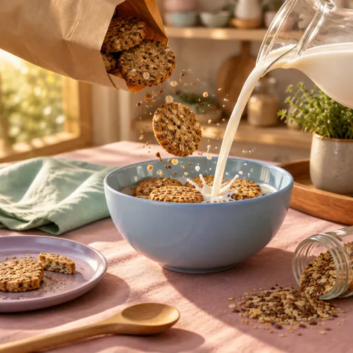 Biscuits aux 6 céréales complètes Envitas (Lidl)