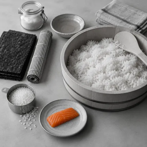 Riz pour sushi cru