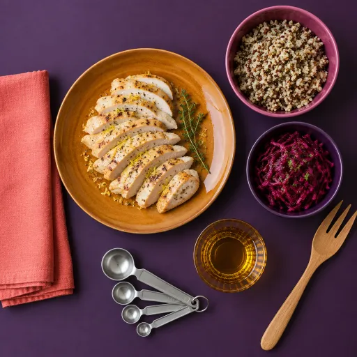émincé de poulet