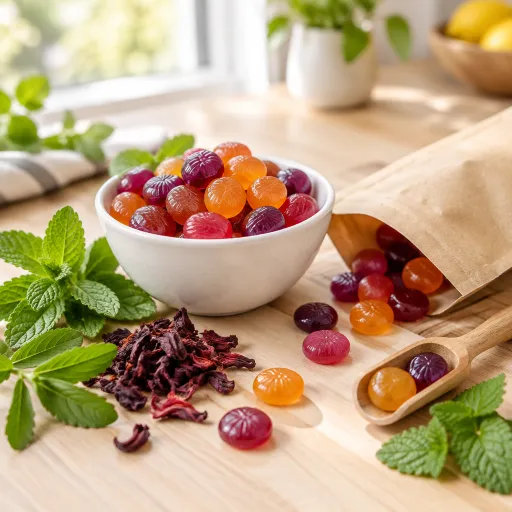 Bonbon aux plantes sans sucres Naturals Lidl