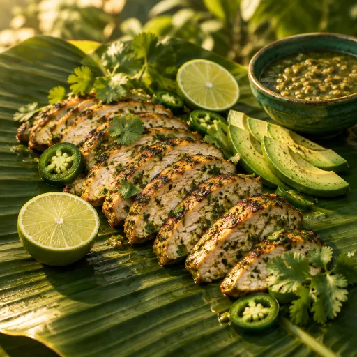 Emincés de dinde marinés mexicaines (père dodu)