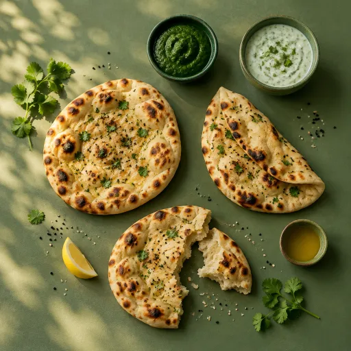 Naans (galettes indiennes)