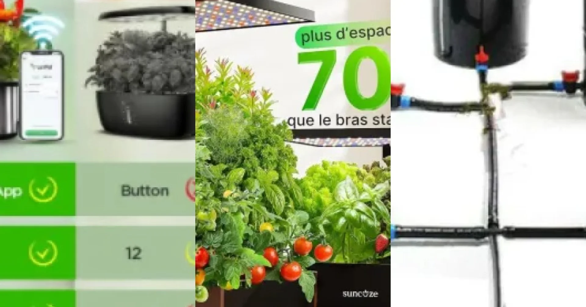 Top Potagers hydroponiques d'intérieur