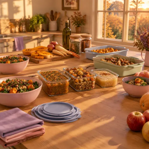 Batch cooking d'automne : organiser ses repas sains de la semaine en deux heures