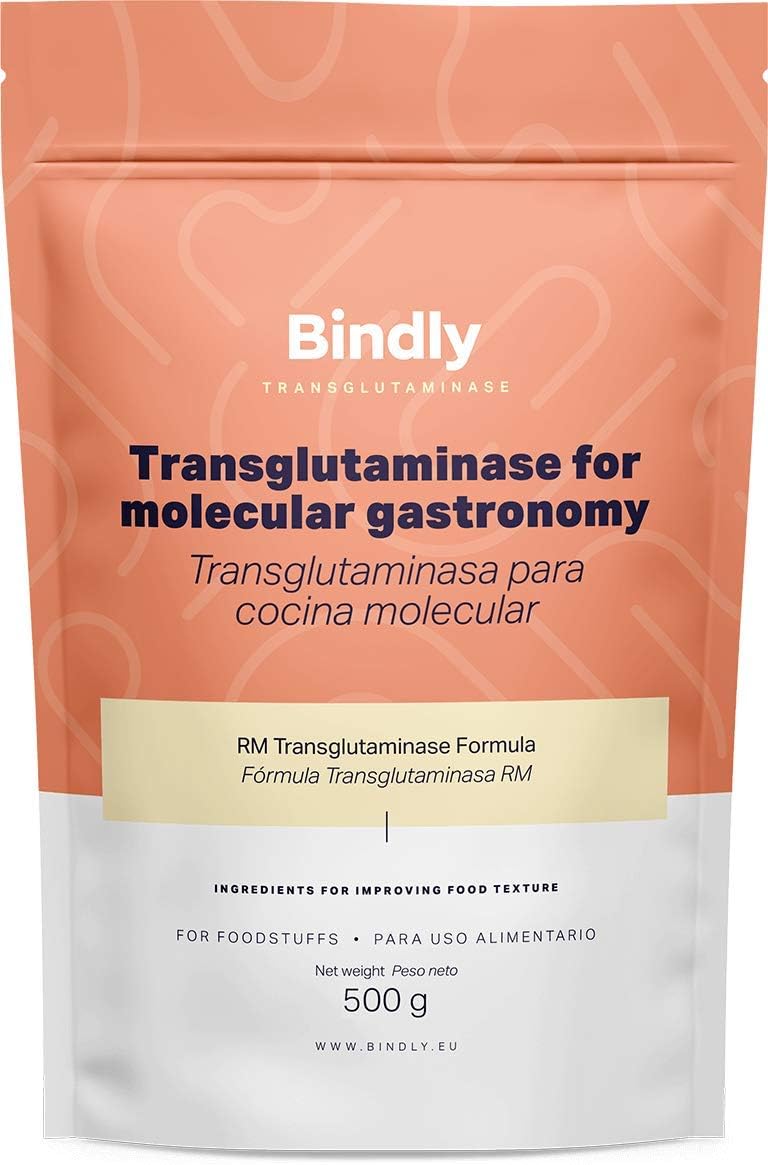 Transglutaminase RM en Poudre - 500 gr - Restructuration des Aliments - Idéal pour Viande et Poisson