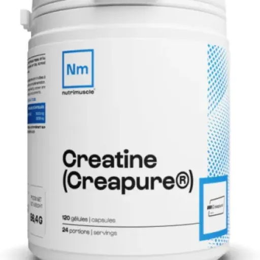 Avis Nutrimuscle Créatine 100% Pure Creapure (120 gélules) : la créatine « propre » qui mise sur la transparence