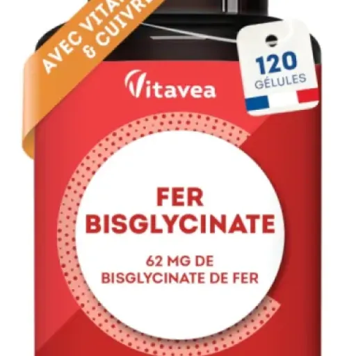 Avis Vitavea Fer Bisglycinate 14 mg : un fer mieux toléré pour une cure sans prise de tête