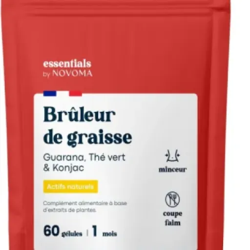 Avis Novoma Brûleur de Graisse Essentials : un combo guarana, thé vert et konjac qui divise les utilisateurs