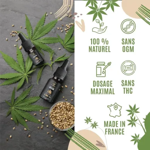Avis Huile de CBD PURE H 20% Artisam : une formule française orientée sommeil et détente