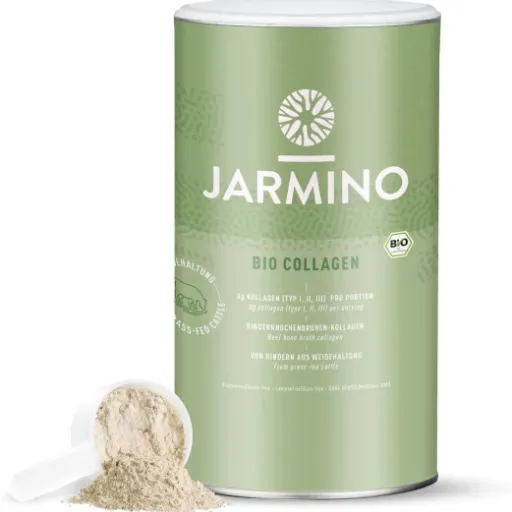 Avis JARMINO Collagène bio 300 g : un collagène bovin très propre, mais pas le plus simple à mélanger